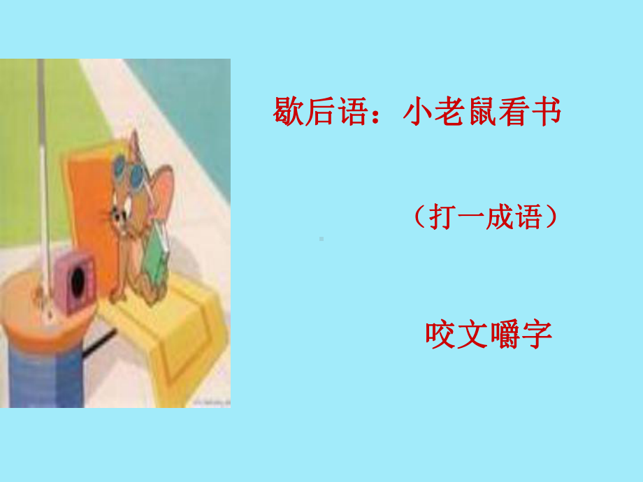 《咬文嚼字》公开课一等奖课件.ppt_第1页