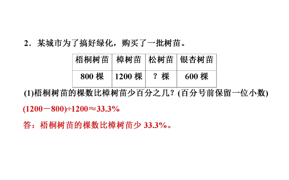 六年级上册数学习题课件-7 第9课时 练习六② 北师大版(共9张PPT).ppt_第3页