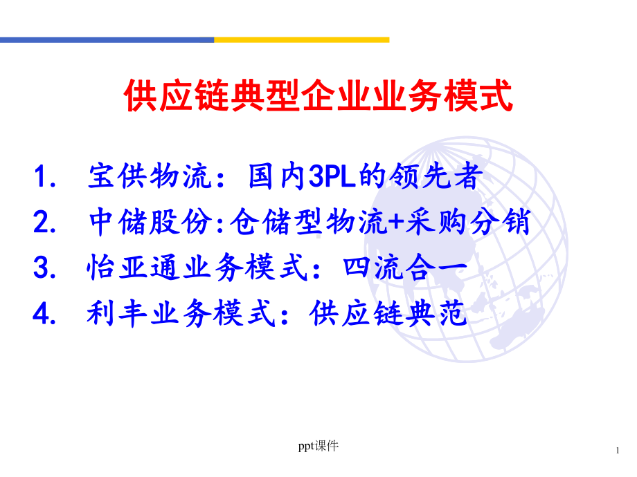 供应链典型企业业务模式-课件.ppt_第1页