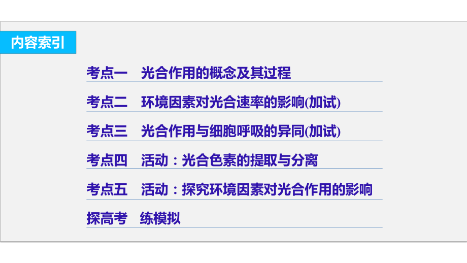 （新步步高）高考生物二轮复习(浙江专用)专题七光合作用课件.pptx_第2页