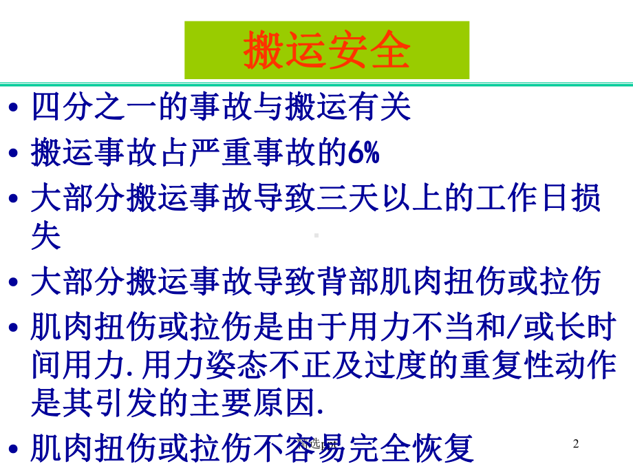 《人力正确搬运方法》课件.ppt_第2页