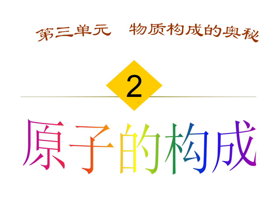 原子的结构和相对原子质量和核外电子排布课件.ppt_第1页