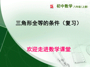 苏科版八年级数学上册《1章全等三角形小结与思考》公开课课件整理2.ppt