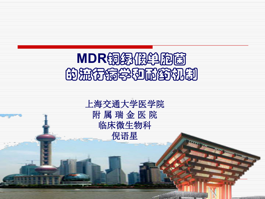 铜绿假单胞菌的流行病学和耐药机制课件.ppt_第1页