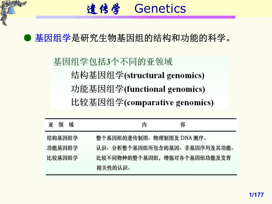 生物学基因组学1课件.pptx_第1页