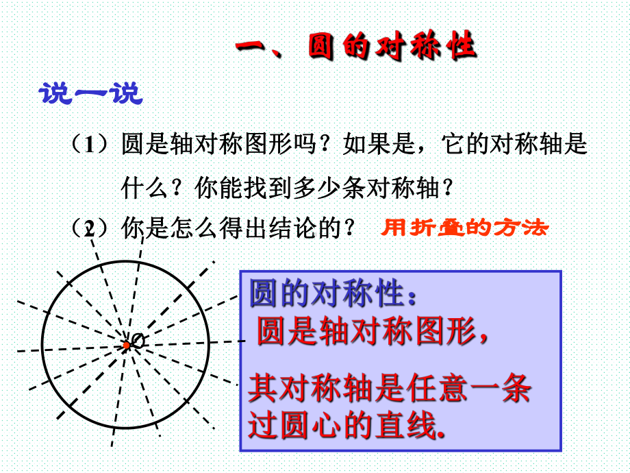 北师大版九年级数学下册《三章圆2圆的对称性》公开课课件整理5.ppt_第3页