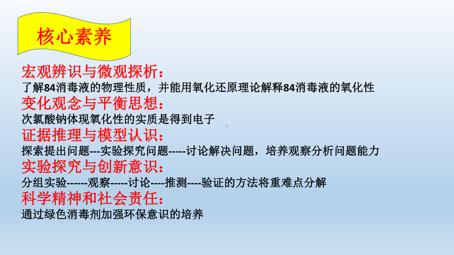 （公开课课件）鲁科版新教材必修一微专题二-科学使用含氯消毒剂.pptx_第2页