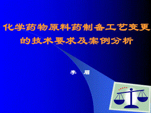 化学药物原料药制备工艺变更的技术要求及案例分析-资料课件.ppt