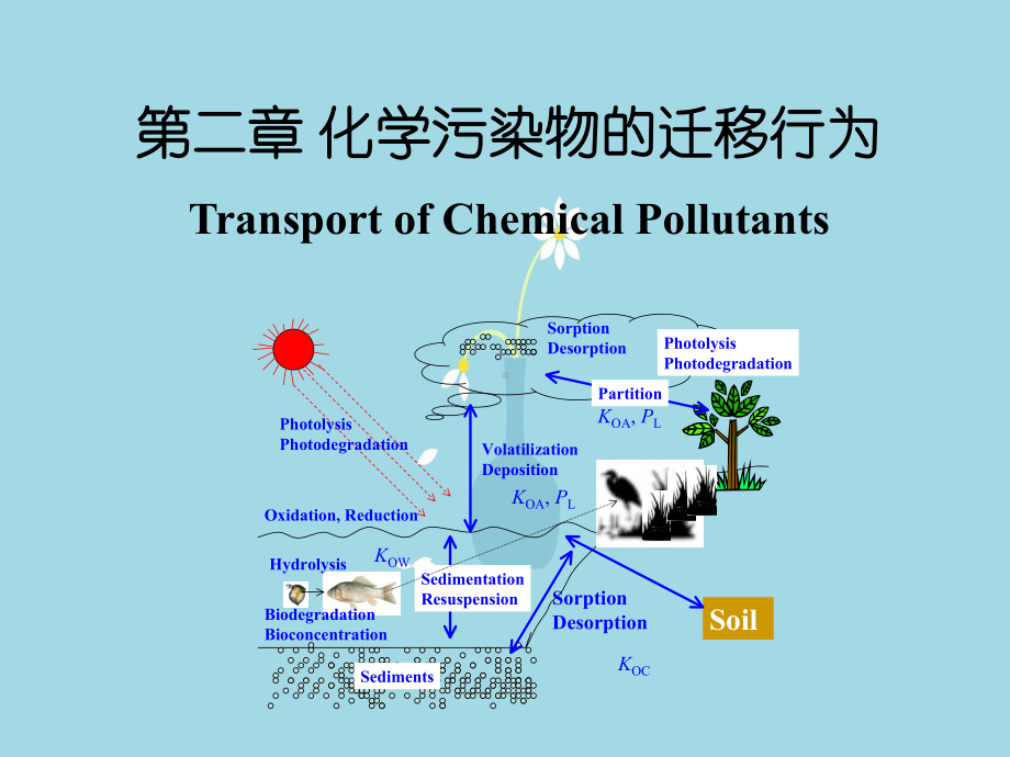 环境化学第二章化学污染物的迁移行为课件.ppt_第2页