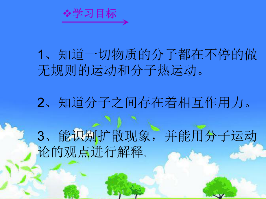 高中二年级物理公开课优质课件精选--《分子热运动》.ppt_第3页