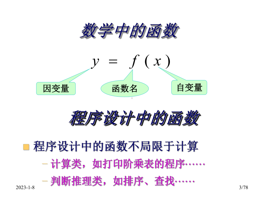 C语言程序设计第7章函数课件.ppt_第3页