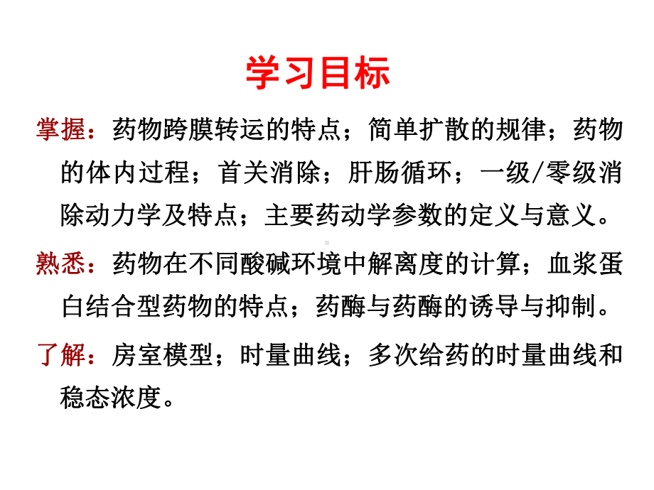 药理学第3章-药物代谢动力学课件.ppt_第2页