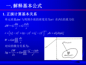 重力数据处理解释方法课件.pptx