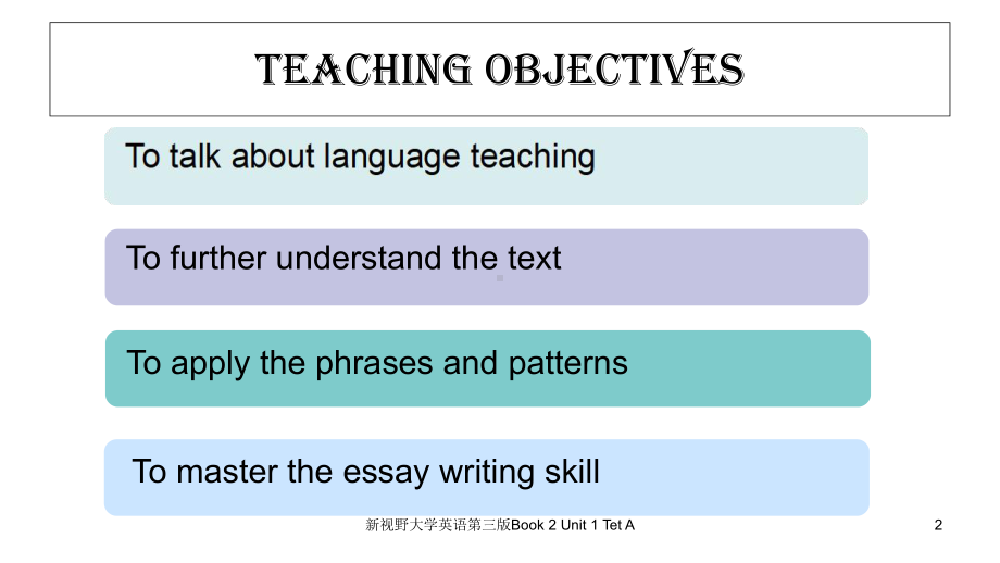 新视野大学英语第三版Book-2-Unit-1-Tet-A-课件.ppt（纯ppt,可能不含音视频素材）_第2页