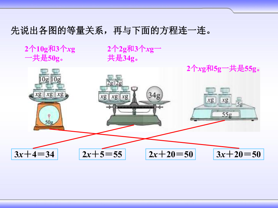 北师大版四年级数学下册《认识方程练习五》公开课课件整理1.ppt_第3页