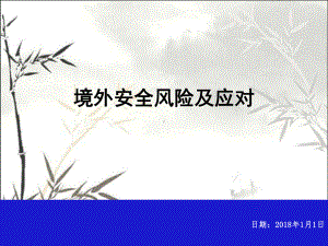 境外安全风险识别及应对-课件.ppt