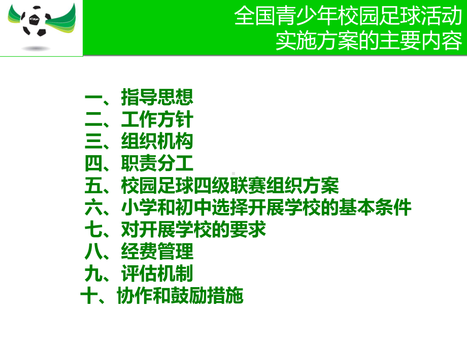 全国青少年校园足球活动实施方案.ppt_第1页