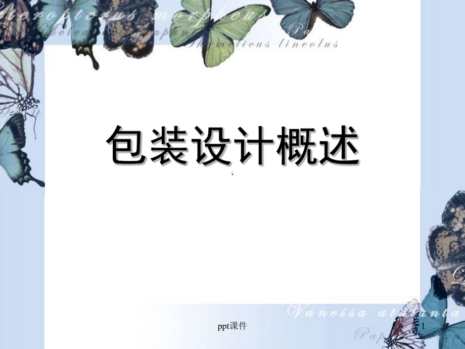 包装设计概述-课件.ppt_第1页