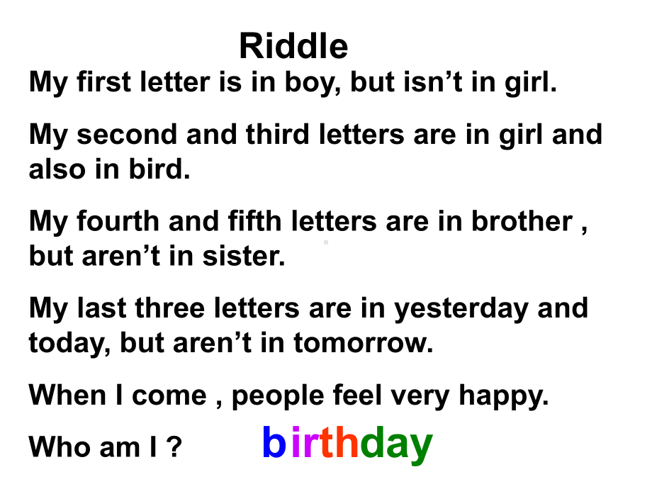 六年级上册英语课件－Unit3 Would you like to come to my birthday party？（Lesson17) ｜人教精通版 (共13张PPT).ppt_第2页