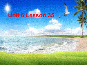 六年级上册英语课件－Unit6 There are four seasons in a year.（Lesson35) ｜人教精通版 (共12张PPT).ppt