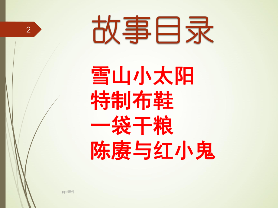 回忆长征—长征小故事-课件.ppt_第2页