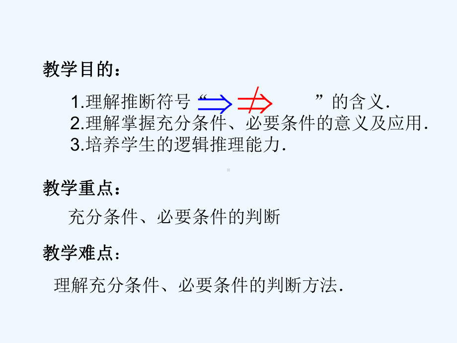 高一数学充分条件与必要条件课件.ppt_第2页