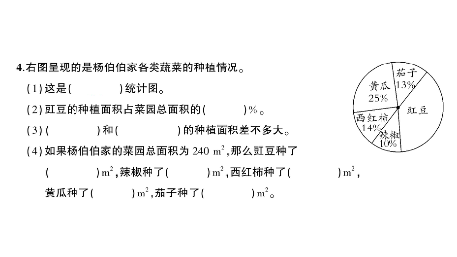 六年级数学上册第7、8单元测试卷含答案-扇形统计图数学广角数与形检测题含答案课件.ppt_第3页