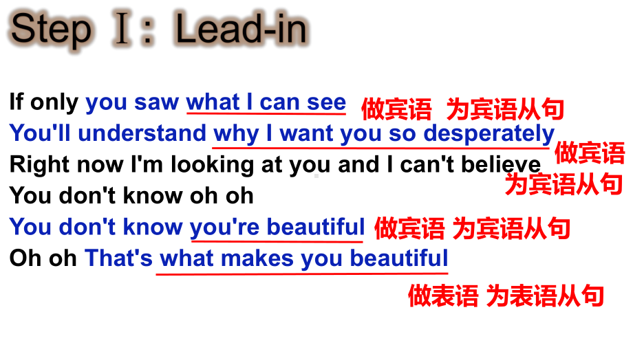 AppreciateEnglishsongsandNounclauses名词性从句和歌曲欣赏课件.pptx_第2页