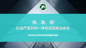 医院管理案例分享：快准精打造严重创伤一体化高效救治体系课件.pptx