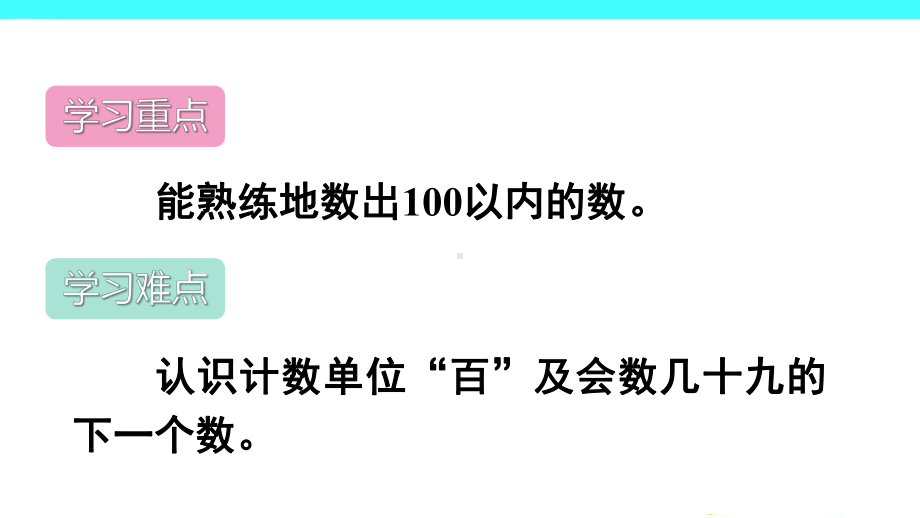 最新人教版一年级数学下册4-100以内数的认识课件.pptx_第3页