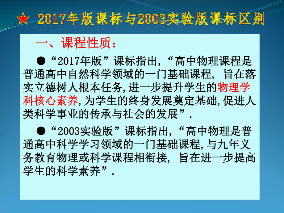 普通高中物理课程标准解读课件.pptx_第2页