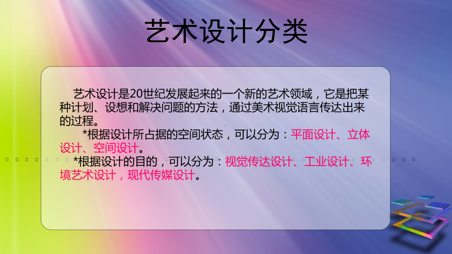 艺术设计的分类课件.ppt_第1页