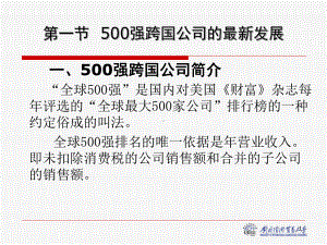 30第八章-全球500强跨国公司剖析课件.ppt