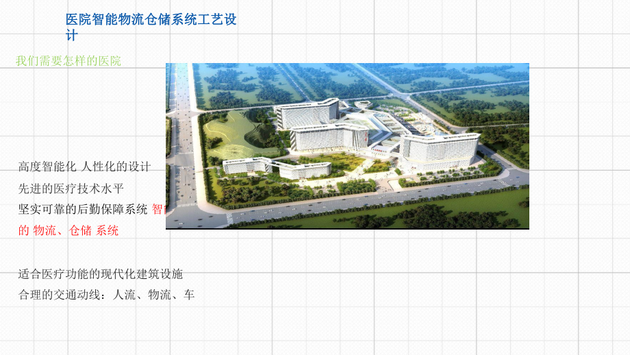 医院管理案例剖析-医院智慧物流、仓储系统的工艺流程设计课件.pptx_第3页