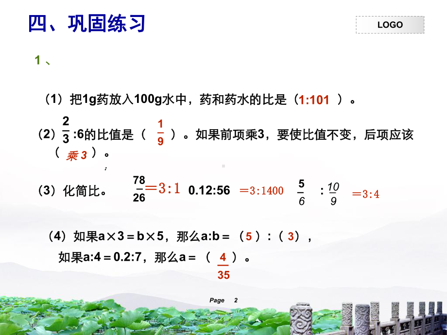 六年级数学下册总复习-《比和比例》p课件.ppt_第2页