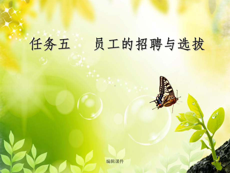 员工的招聘与选拔课件.ppt_第1页