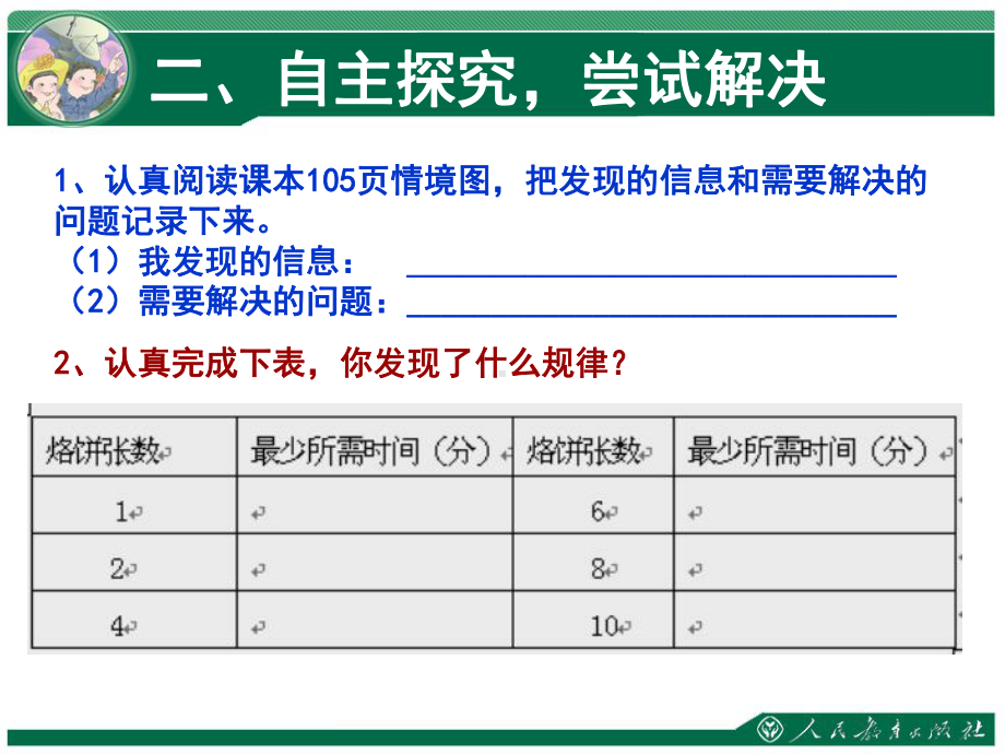 人教版小学数学四年级上册《8数学广角──优化：烙饼问题》优质课件.ppt_第3页