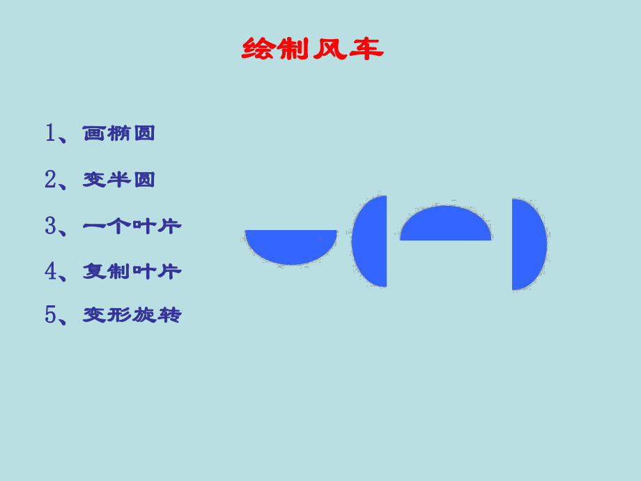 五年级上册信息技术课件－5.转动的风车｜冀教版 (共8张PPT).ppt_第3页