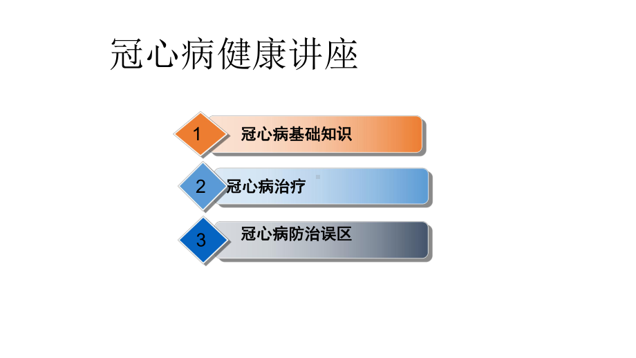 冠心病健康讲座课件.pptx_第1页