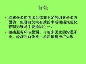 术后镇痛(经典)课件.ppt