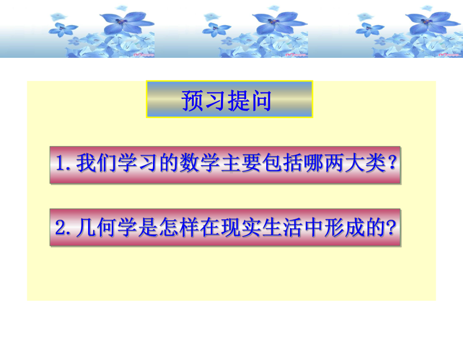 人教版七年级数学上册《四章图形认识初步41多姿多彩的图形几何学的起源》示范课课件整理4.ppt_第2页