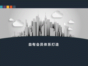 自有会员体系打造课件.ppt