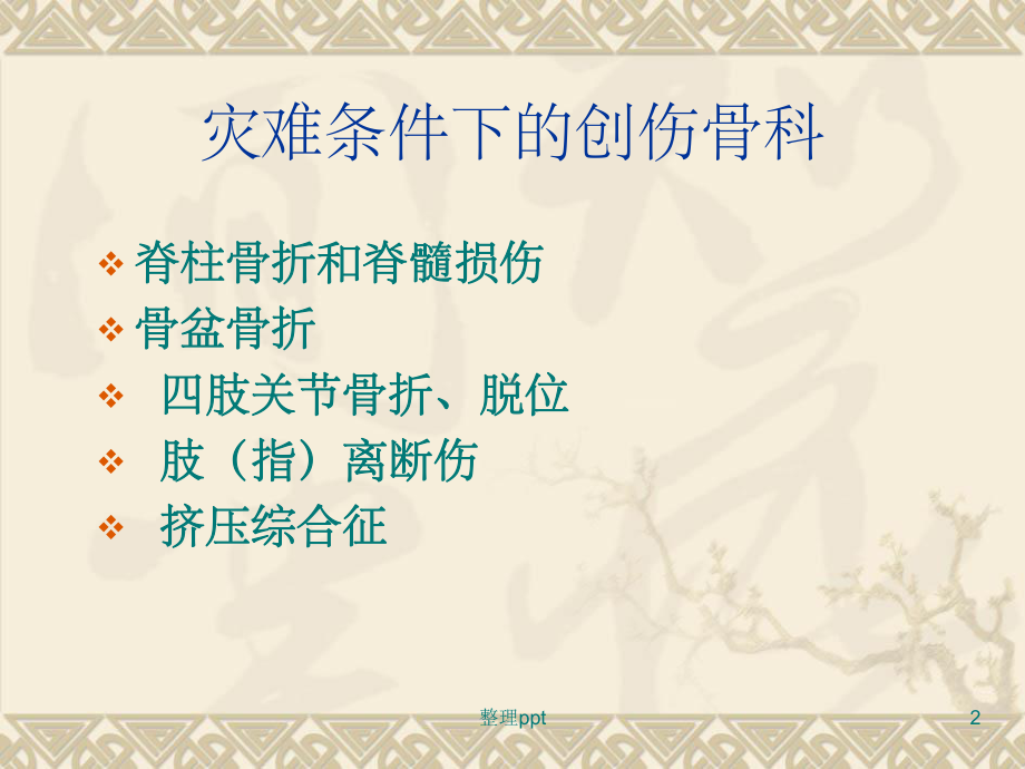 灾难条件下的创伤骨科课件.ppt_第2页