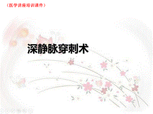 深静脉穿术(医学讲座培训课件).ppt