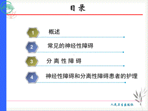 精神科护理学神经性及分离性障碍患者的护理课件(模板).pptx