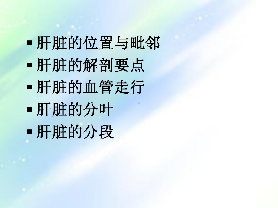 肝脏的分段与血管走行-课件.ppt_第2页