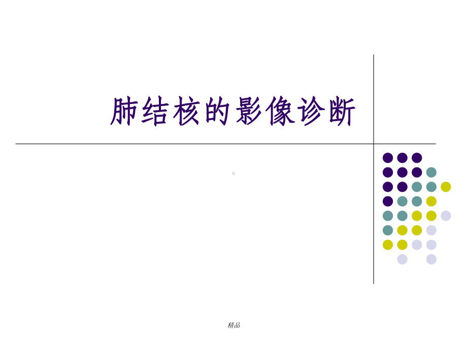 肺结核的影像诊断(X线)(同名1268)课件.ppt_第1页