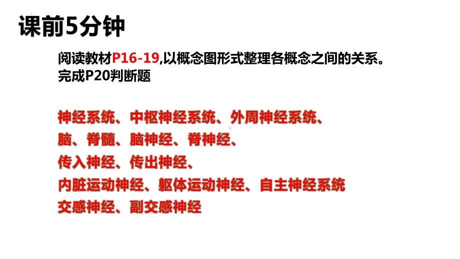 2-1 神经调节的结构基础ppt课件-2022新人教版（2019）《高中生物》选择性必修第一册.pptx_第1页