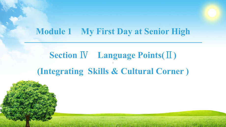 高中英语外研版必修一课件：Module-1-Section-Ⅳ-Language-Points(Ⅱ)-.ppt_第1页