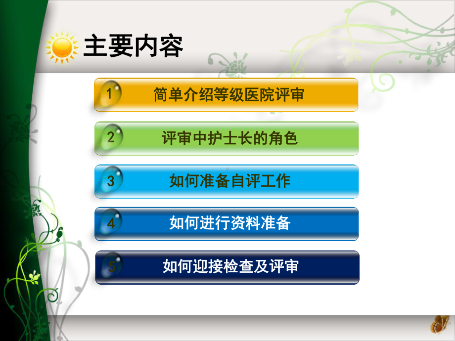 等级医院评审中护士长角色及作用教材课件.pptx_第1页